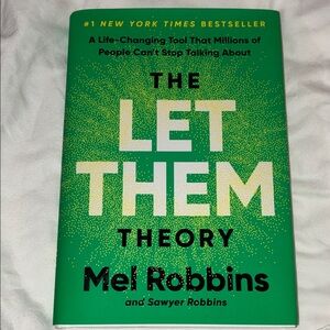 The let them theory book by Mel Robbins